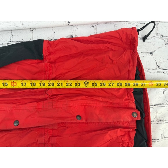 Vintage The North Face Gore-Tex Parka Mountain Light Jacket Red Black Men's L - Picture 13 of 15